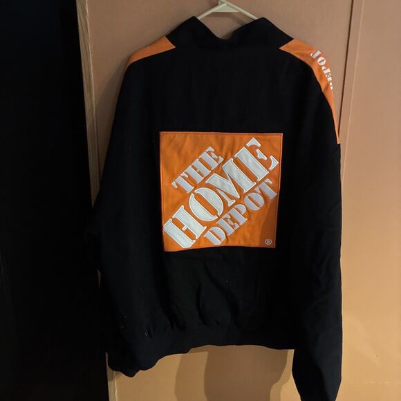 vtg Chase Authentics Tony Stewart Home Depot Racing Jacket xxl nascar coat 2xl - Picture 11 of 13